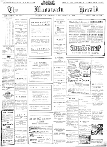 Issue page