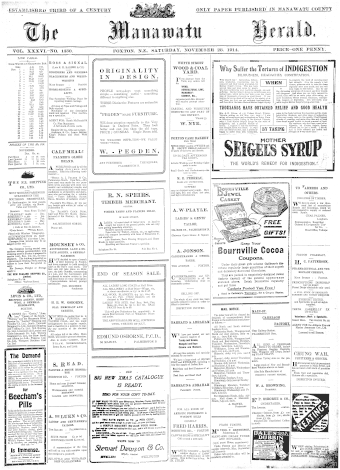 Issue page