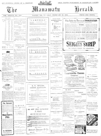 Issue page