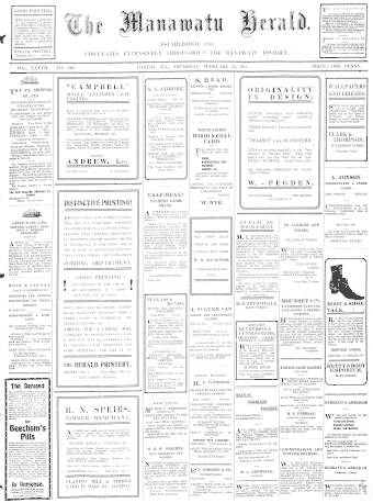 Issue page