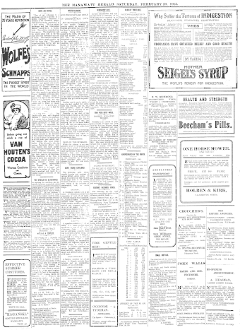 Issue page