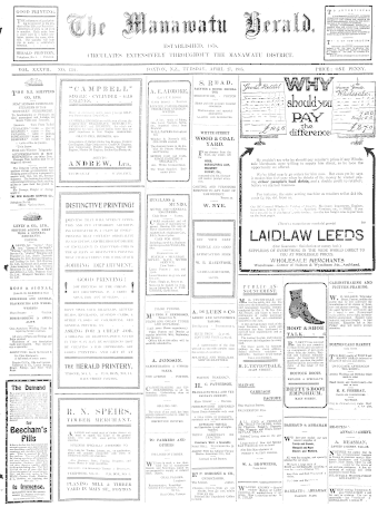 Issue page