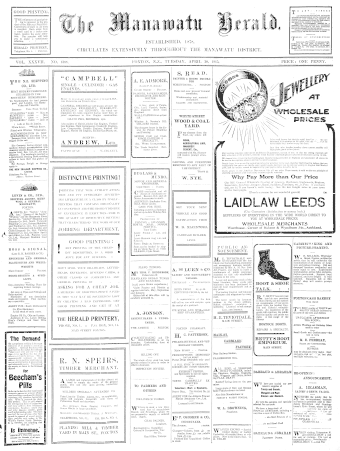 Issue page
