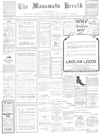 Issue page