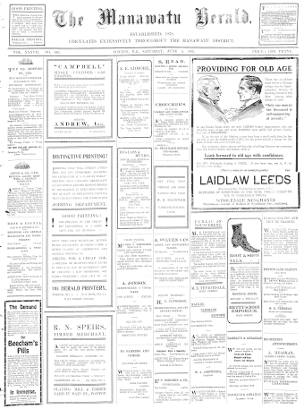 Issue page