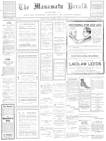 Issue page