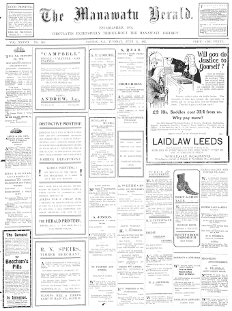 Issue page