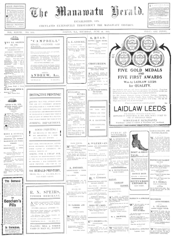 Issue page