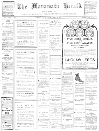 Issue page