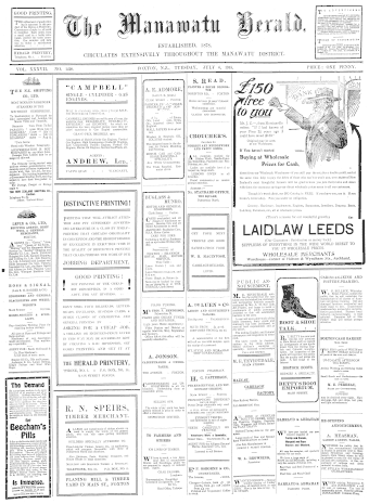 Issue page