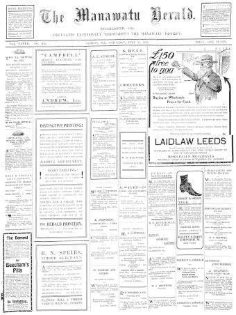 Issue page