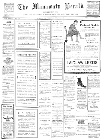 Issue page