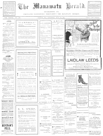 Issue page