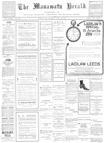 Issue page