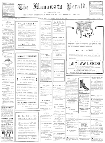 Issue page