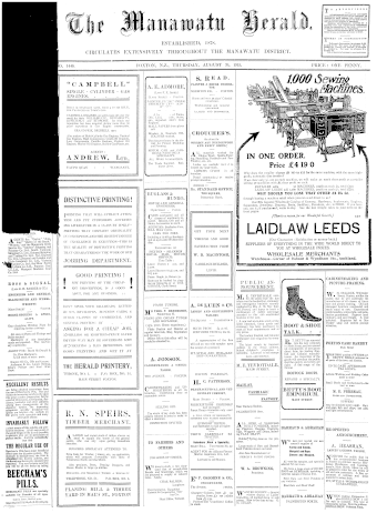Issue page