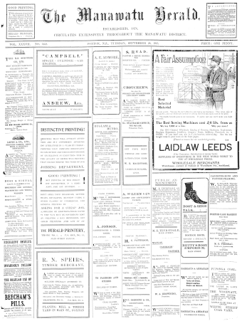 Issue page