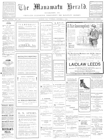 Issue page