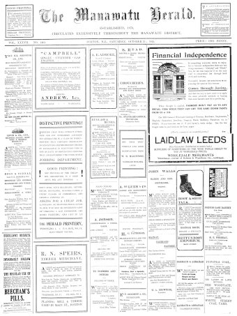 Issue page