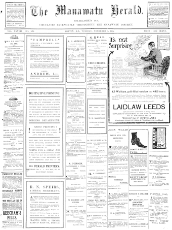 Issue page