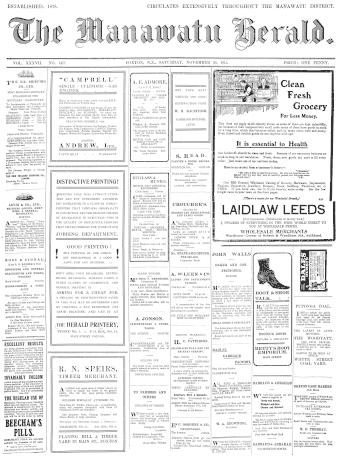 Issue page