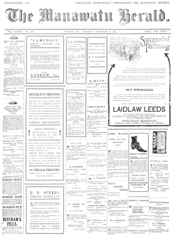 Issue page