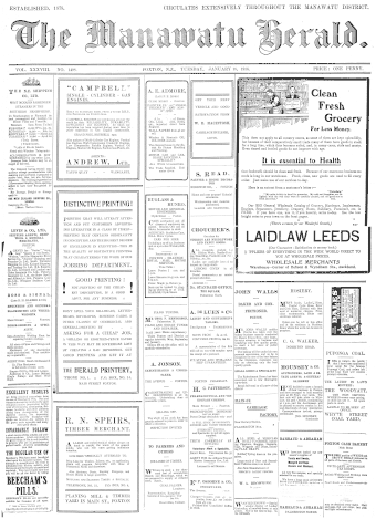 Issue page