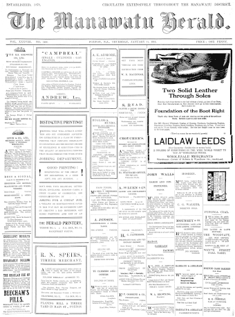 Issue page