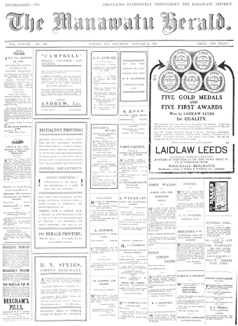 Issue page