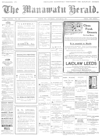 Issue page