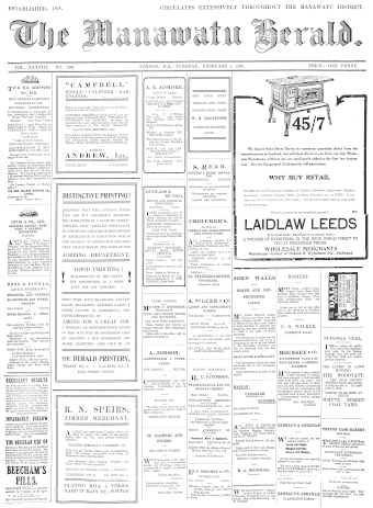 Issue page