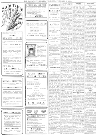 Issue page