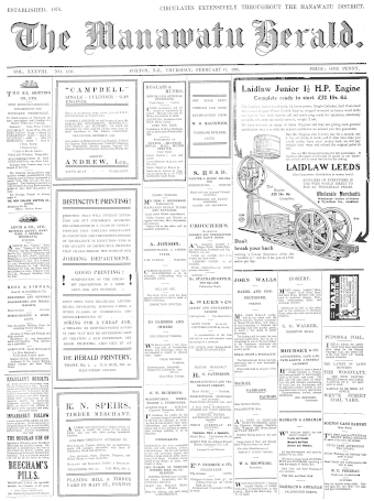 Issue page