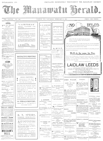 Issue page