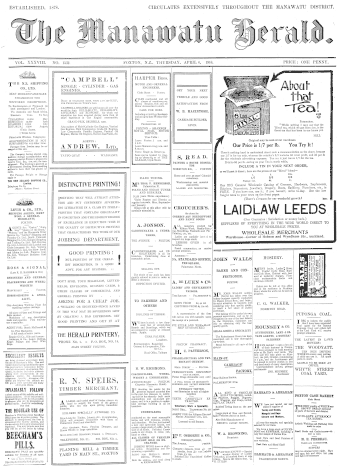 Issue page