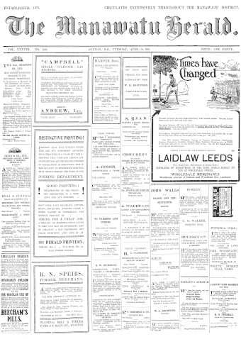 Issue page