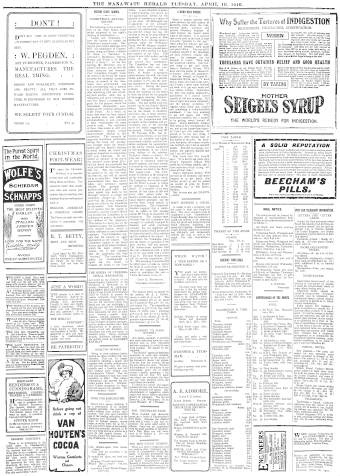 Issue page