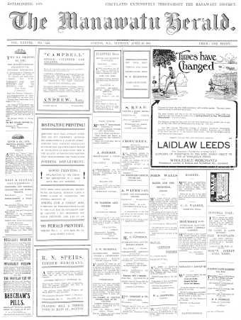 Issue page