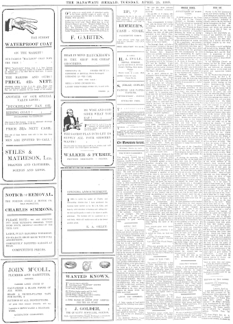 Issue page