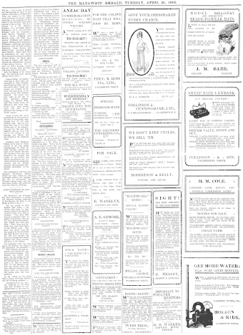 Issue page