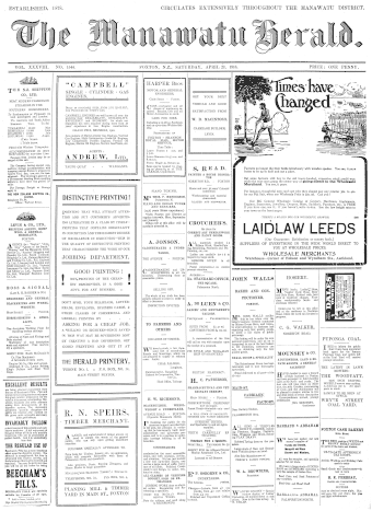 Issue page