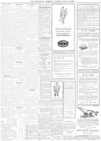 Issue page
