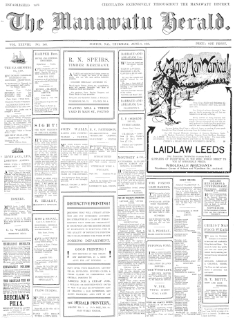 Issue page