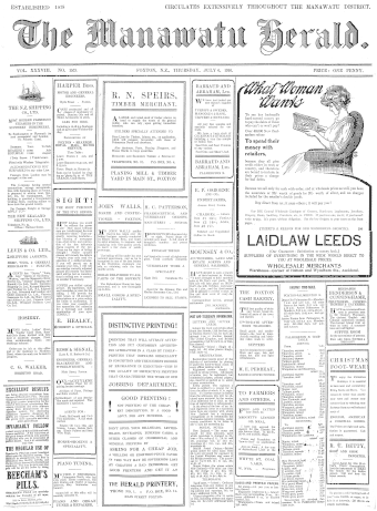 Issue page