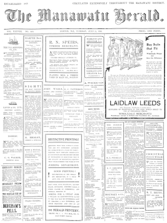 Issue page