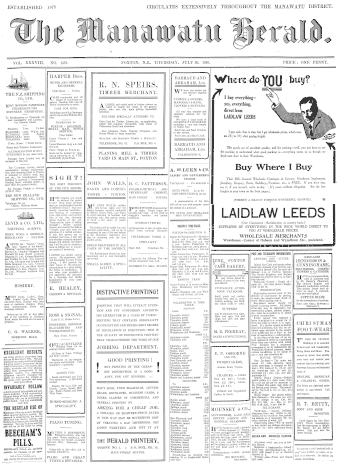 Issue page