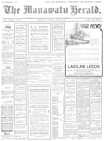 Issue page