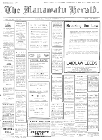 Issue page