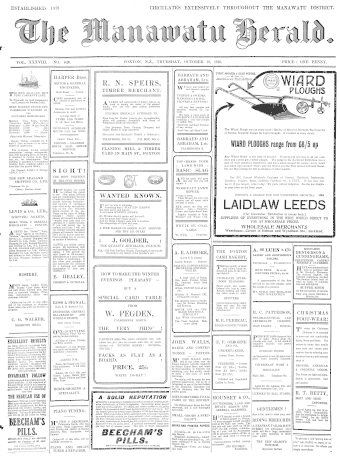 Issue page