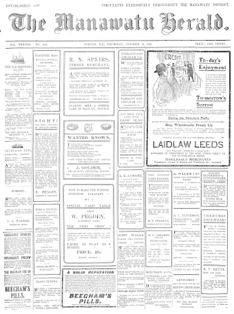 Issue page